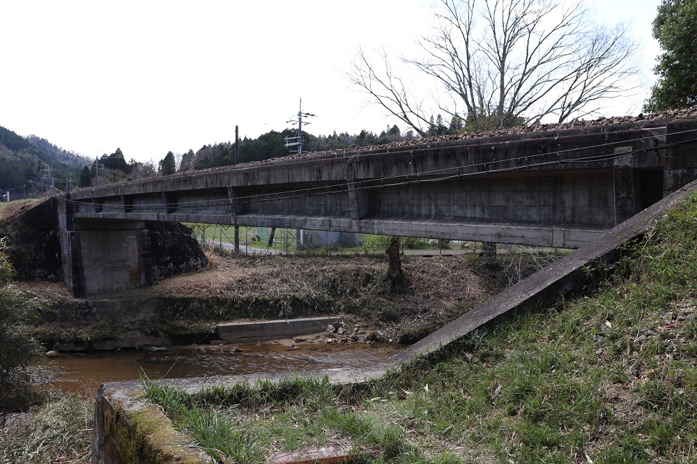 第一大戸川橋梁　上流より全景